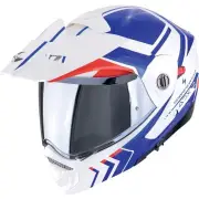ADX-2 Lews White Red Blue Modular Helmet