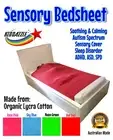 Sensory Sheet Pressure Lycra Bedsheet ADHD ASD Sleep Disorder NDIS Neon Green