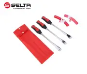 280mm 11" 3pc Tire Spoon Lever Motorcycle Tyre Repairing with Rim Protector