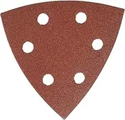 Makita 120# Grit Hook & Loop Long Life Multitool Sand Paper, Red (Pack of 10)