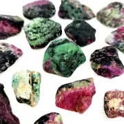 780+ Cts Natural Tanzanian Ruby in Zoisite Uncut Certified UNTREATED Rough Lot