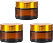3 PCS 5ml Hand Cream Storage Jar Face Cream Pot Make up Jars with Lids Cosmetic Containers for Powder Makeup Lotion Travel
