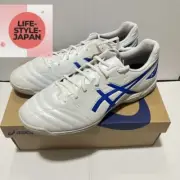 ASICS DS LIGHT CLUB TF WIDE 1103A112 100 White/Tuna Blue Unisex Soccer Shoes