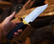 Demolition Man Bowie Handmade Carbon Steel Movie Replica Knife With Sheath