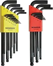 Bondhus Ball End Combination L-Wrench 22-Pieces Sets, Multicolor, 20199