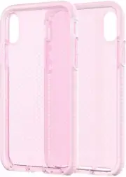 NEW Authentic Tech21 EvoCheck Case Cover for iPhone X & XS - Rose Pink