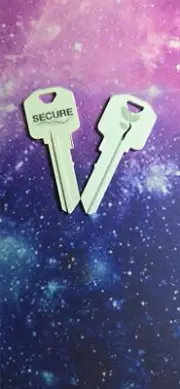 SECURE - MinuteKey KW1, 66 - KwikSet Key Blank - RARE