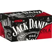 [Jack Daniels] Jack Daniels & Cola Bottle 330mL