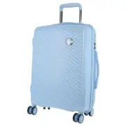Pierre Cardin Inspired Milleni Cabin Luggage Bag Travel Carry On Suitcase 54cm