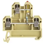 Weidmuller Dk 4/35 Ld Gr 24VDC Series Sak, Terminal Two Slice, 4 MM², CT