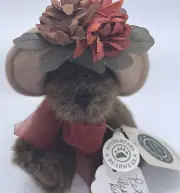 Boyd's Bears Petula P. Fallsbeary Plush Bear NWT 7” Jointed 2000