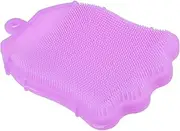 OSOLADY Bath Brush Silicone Exfoliating Shower Scrubber for Boys and Girls Gentle Scalp Design for Shower Relaxing Bath