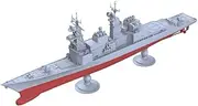 YYC1800573S 1/1800 Military Model US Navy Spruance-Class Destroyer Full Hull