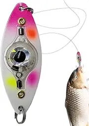 Fishing Spoons - Underwater Flasher Lights Trolling Lures Halibut Rig | Attractants Halibut Trolling Bait for Saltwater Freshwater Walleye Offshore