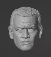 Commander Cody Temura v1 custom head for Star Wars action figures 4" 6" 7" 12"