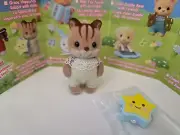 Sylvanian Calico Critters Hazelnut Chipmunk Tambourine Baby Band Series New