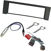 Vuzmode 1 Din Car Radio Frame Mounting Kit, for A4 2000-2006 Car Radio Dashboard Panel