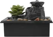 Outdoor Water Feature Desk Top Creative Fountain Water Decoration Lucky Easy Install Home Decoration Ornament Garden Pond Water Features