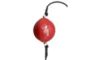 Kangaroo Fitness Boxing Floor To Ceiling boxing speed ball Red