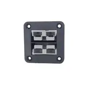 Blue Bar Double 50 amp Anderson Flush Mount with Plugs