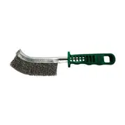 JOSCO Stainless Steel Bristle Plastic Handle Scratch Wire Brush BSBSS