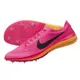 NIKE ZOOMX DRAGONFLY 男女田徑釘鞋-長距離 訓練 CV0400-600 螢光粉黑橘