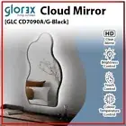 Cloud Shape LED Mirror BLACK Dimmable Touch Sensor Irregular Backlit Mirror AU