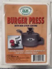 LEM Professional Burger Press Heavy Duty Maker Hamburger Cooking Mold