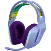 Logitech G733 wireless gaming headphones, ultralight, Lightsync RGB, Lilac