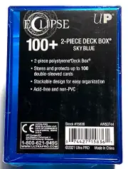 Ultra Pro Eclipse 2-Piece Deck Box: Sky Blue -Cards or Board Games storage NEW