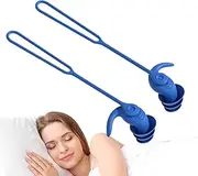 Swim Ear Plugs, Noise Reduction Swimming Earplugs, Soft Silicone Water-Based Activity Plugs, Swimming Protection Gear with Lanyard, Versatile Accessory for Adults