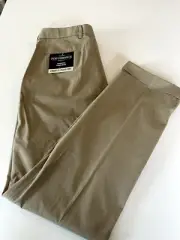 Dockers Performance Straight Fit Pleated Dress Pant Size W34 X L34