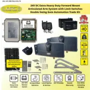 Double Driveway Motors Solar System Articulated Arm Wireless Controllers