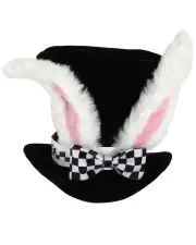 Alice in Wonderland White Rabbit Adult Deluxe Hat