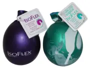 Hand Therapy and Exercise Ball with an e-Book. 2 Pack - Solid Color and Marbl...