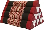 New Thai Triangle Pillow Pad Cushion Handmade 100% Kapok Cotton Insert L Size Re