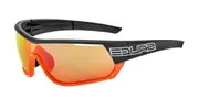 Salice 016 RW NERO/RW ROSSO Men's Sunglasses Black Size 134