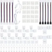 Pin Strip Connector Kit for 5050 Light Strip for DIY Lighting Project