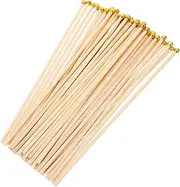 HAPINARY Mini Flag Pole Set Handheld Flagpole Wooden Dowel Rods for Country Flags Outdoor Indoor Use