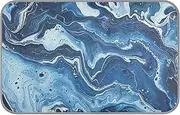 Amooorous Blue Marble Print Summer Dog House Cooling Self Cooling cat Blankets for Hamster Cats Indoor Washable Manta refrescante para perro M