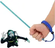 Pool Diving Sticks,Water Diving Equipment - with Braided Rope Underwater Diving Gear, Underwater Shaker Noise Maker for Pool Diving Fun