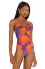 NWT Revolve H:ours Quintana Halter Bodysuit Candy Ombre S Sold Out