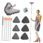 Wall Cleaner Mop with Long Handle 82 Inches, 3-in-1 Ceiling Cleaning Tool
