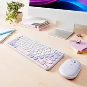 Keyboard and Mouse Set - Purple