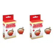 2x 18pc Gamago Ramen Bandages Kids First Aid Bandaid Wound Plaster w/Box 3.9cm