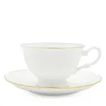 Twig New York Amelie Brushed Gold Tea Cup & Saucer