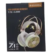 Enmey Pro Gaming Headset YM-G800 Microphone USB 7.1 Surround Sound