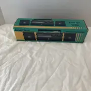 NIB Suntone Boom Box System with Detachable Speakers Model RR3000