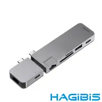 在飛比找Yahoo奇摩購物中心優惠-HAGiBiS海備思 雙Type-C轉PD/HDMI/USB