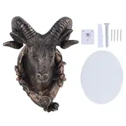 Cute Animal shape Wall Hanging Hook Coat Hat Clothes Rack Hooks Decoration for Bathroom Bedroom(Goat shape )